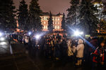 Очередь в ГМИИ им. Пушкина во время акции «Ночь искусств» в Москве