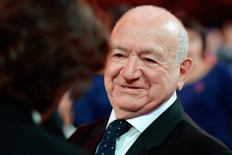 Врио президента РФС Никита Симонян на церемонии жеребьевки отборочного турнира чемпионата мира по футболу – 2018 в Санкт-Петербурге