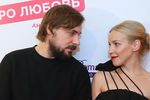 Актеры Евгений Цыганов и Мария Шалаева на премьере фильма «Про любовь»