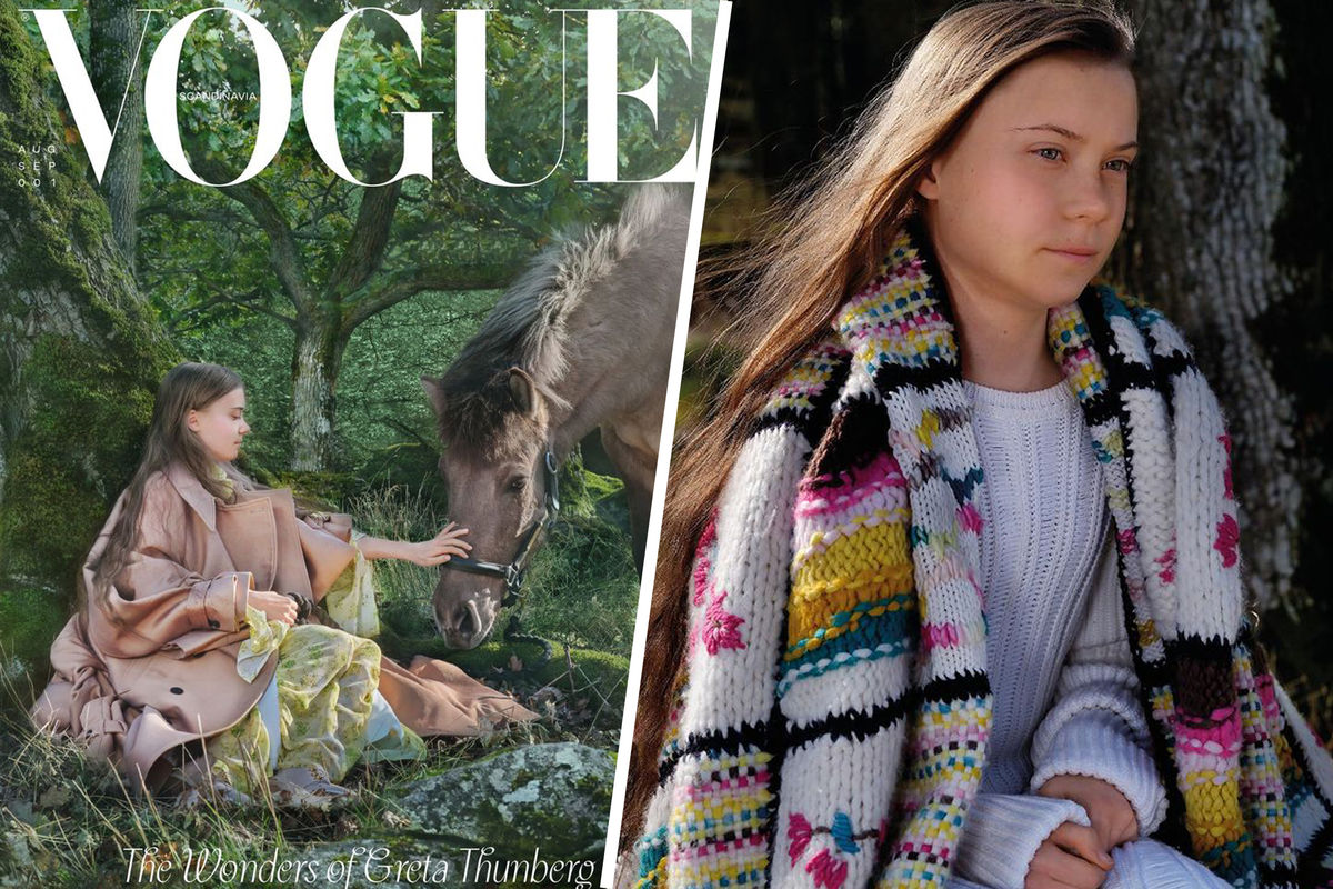 Greta Thunberg Vogue Cover