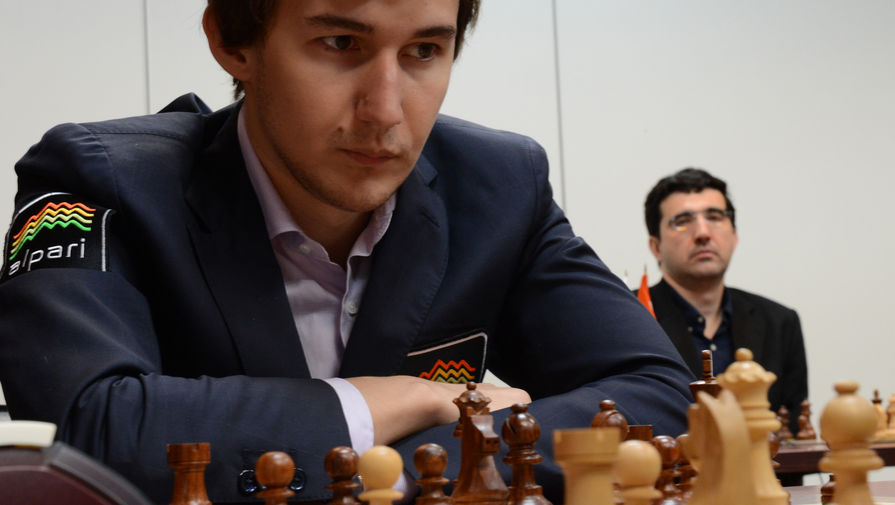 Сергей Карякин сыграет с Владимиром Крамником в первом туре шахматного супертурнира в Ставангере