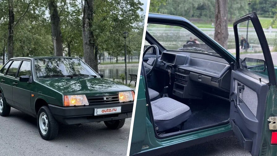 Москвич продает новую Lada, которая четверть века провела в гараже