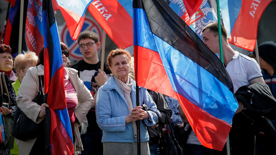 Празднование второй годовщины провозглашения ДНР в&nbsp;Донецке