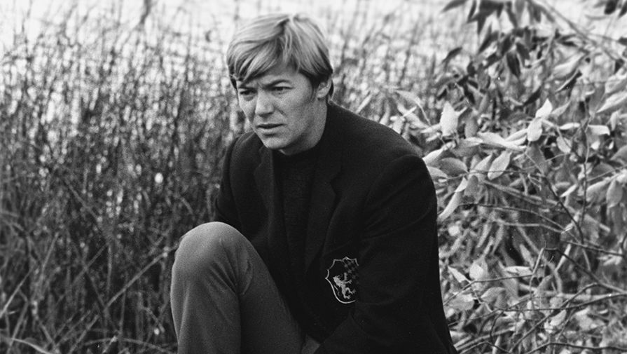 Советский и российский актер театра и кино Александр Викторович Збруев. 1970 год