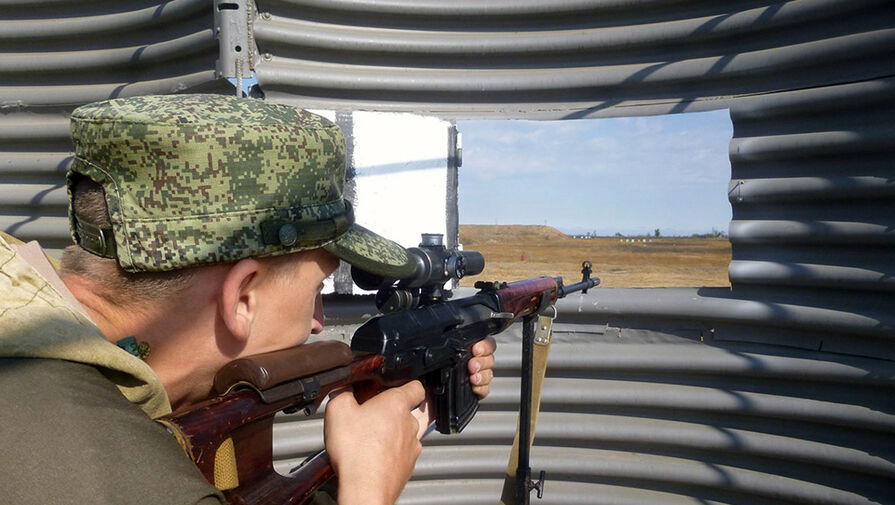 Российские снайперы провели тренировку в Приднестровье