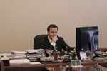 Помощник президента РФ Аркадий Дворкович в своем рабочем кабинете, 2012 год
