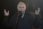 Выйдя к своим сторонникам, собранным перед Кремлем в ночь на 5 марта 2012, Путин расплакался, как впоследствии пояснили в пресс-службе, от ветра