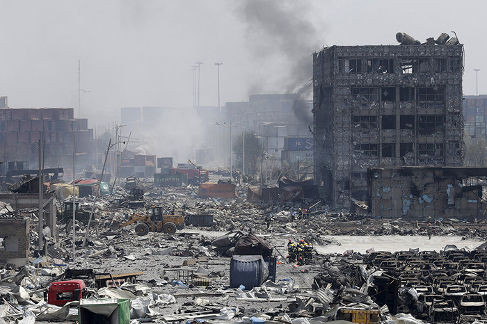 Взрыв на&nbsp;складе в&nbsp;китайском городе Тяньцзине