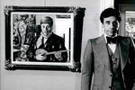 Питер Богданович на выставке своего отца, художника Борислава Богдановича, Мюнхен, 1978 год