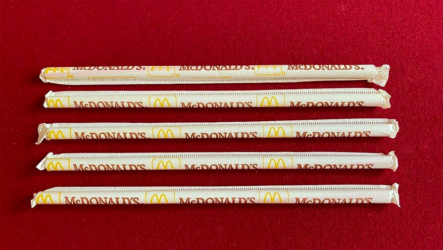 Неиспользованную соломинку из McDonalds 1986 года продают на аукционе за $1800