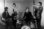 Участники поп-группы The Monkees Дейви Джонс, Питер Торк, Мики Доленс и Майкл Несмит, 1966 год