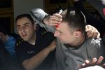 Раненый во время столкновений верующих с ЛГБТ-активистами в Тбилиси