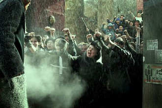 Кадр из фильма «Обитаемый остров», снятый по знаменитой «антитоталитарной» повести братьев Стругацких