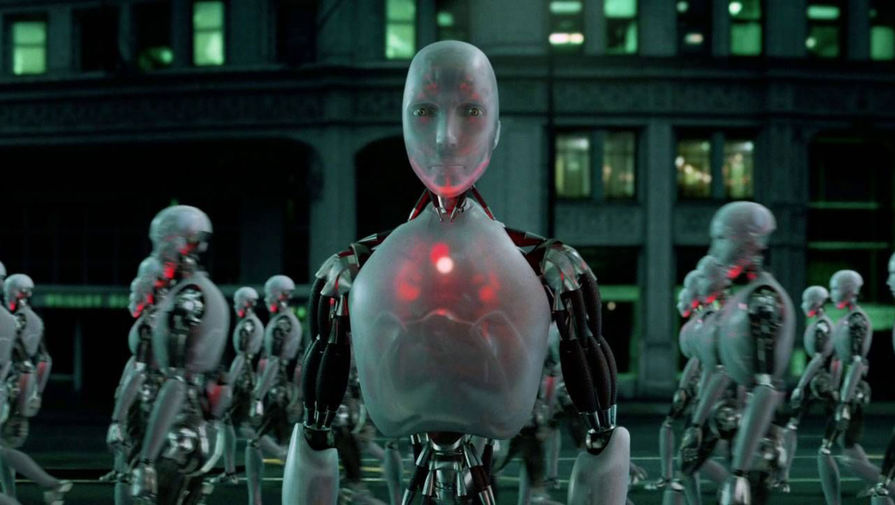 Кадр из фильма «Я, робот» (2004)