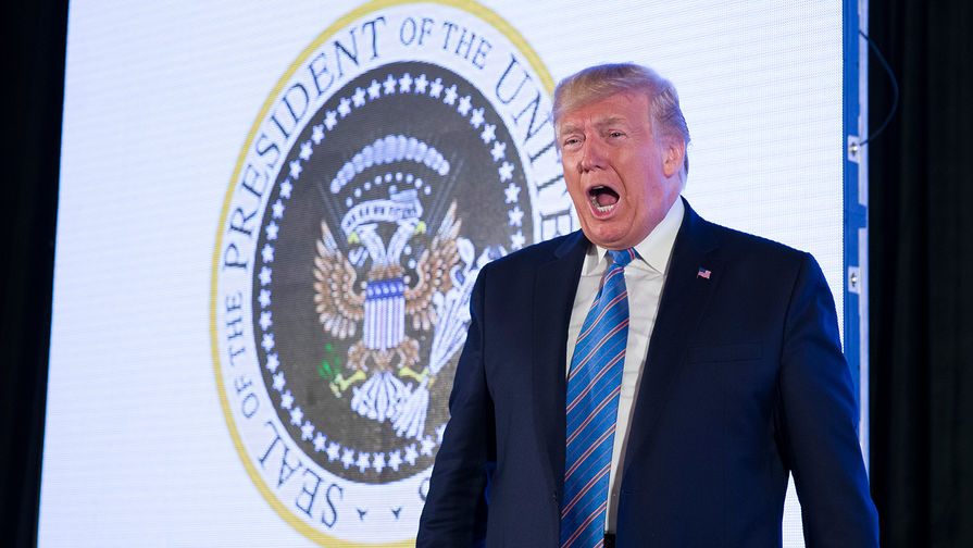 Президент США Дональд Трамп во время выступления на саммите Turning Point в Вашингтоне, 23 июля 2019 года
