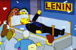 Мавзолей В.И.Ленин в кадре из мультфильма «Симпсоны»