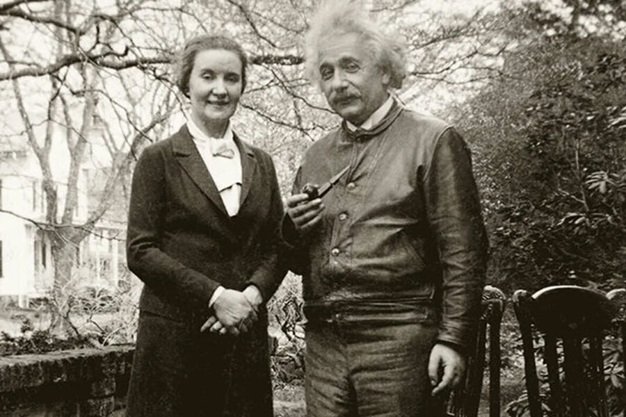 Маргарита Конёнкова и Альберт Эйнштейн