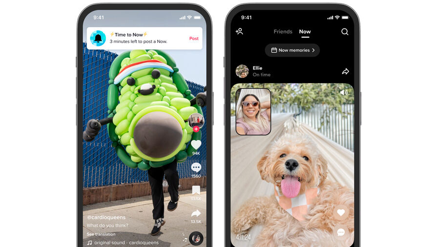 9to5mac: TikTok украл концепцию нового режима у реалистичной соцсети BeReal