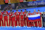 Сборная России после награждения бронзовыми медалями