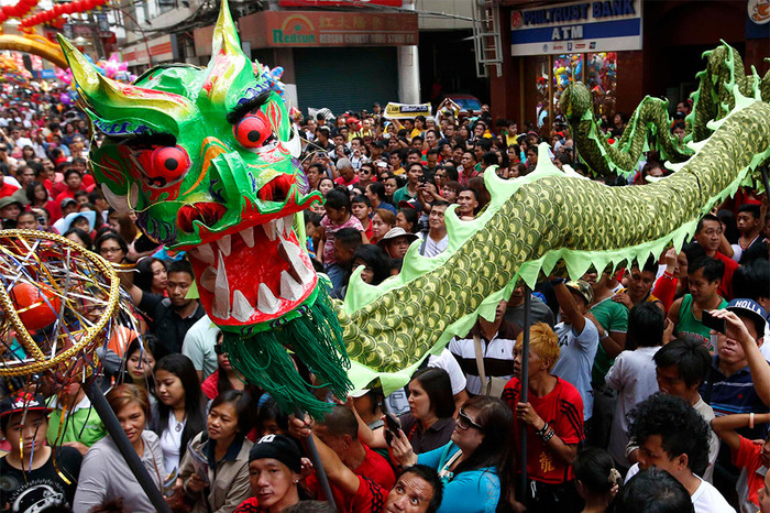 Во время празднования Китайского Нового года в&nbsp;Маниле, столице Филиппин