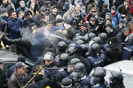 Столкновения сторонников Михаила Саакашвили с сотрудниками силовых структур в Киеве, 5 декабря 2017 года