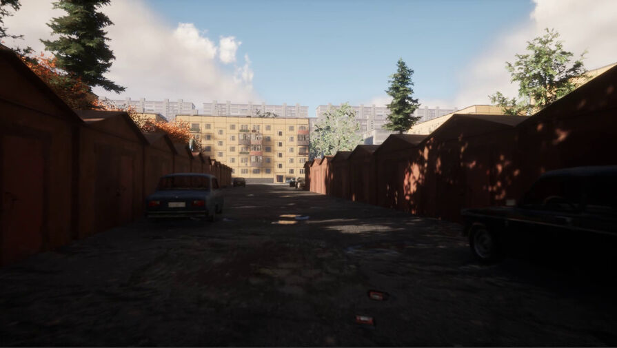 В Steam состоялся релиз Симулятора прыгания по гаражам от Kavkaz Sila Games