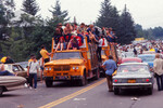 Пробки на подъезде к музыкальному фестивалю Woodstock, 1969 год