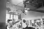 <b>Сергей Юрский и Михаил Швейцер на съемках фильма «Время, вперед!» (1965). </b><br><br>
Следующей большой работой Сергея Юрского в кино стала роль Давида Маргулиеса в фильме Михаила Швейцера и Софьи Милькиной «Время, вперед!», снятом по одноименному произведению Валентина Катаева. Когда Милькина предложила Юрскому сыграть в ее ленте, актер был серьезно занят в ленинградском Большом драматическом театре им. Горького. Но узнав, что экранизируется роман Катаева, который артист очень любил в юности, и что над фильмом работает Михаил Швейцер, сразу же согласился.