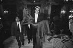 Дольф Лундгрен с певицей и моделью Грейс Джонс, 1985 год