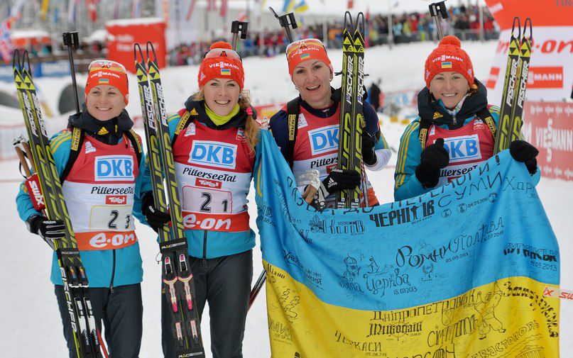 Главная сила украинской сборной — женская биатлонная эстафетная команда