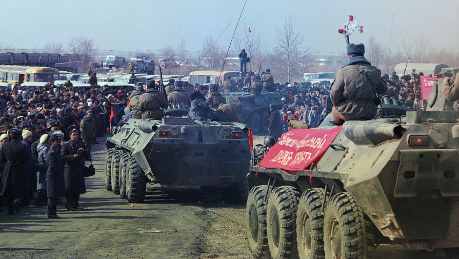 Первые метры советской земли, позади Афганистан. 15 февраля 1989 года