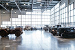 Экспонаты международной выставки исторической военной техники «Моторы войны» в МВЦ «Крокус Экспо» в Москве