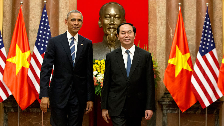 Барак Обама и Чан Дай Куанг