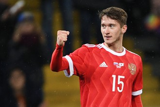 Алексей Миранчук уже прижился в сборной России