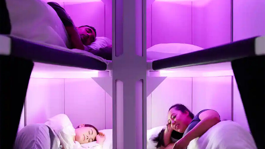 Новозеландская авиакомпания установит кабинки для сна на борту