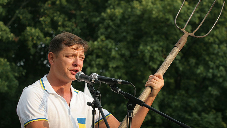 Кандидат в&nbsp;президенты Украины Олег Ляшко, 2012&nbsp;год