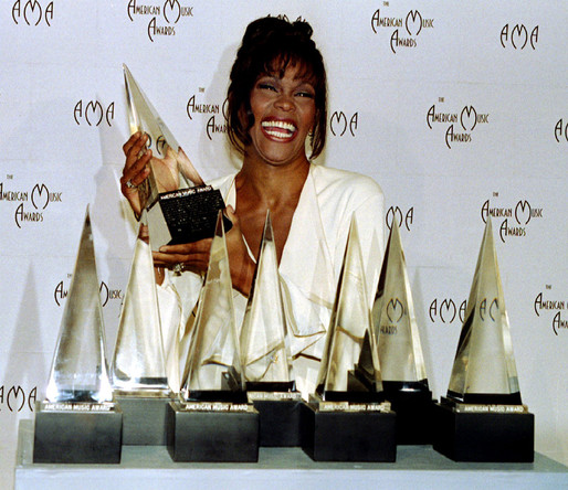 Уитни Хьюстон получила семь наград на American Music Awards в 1994 году
