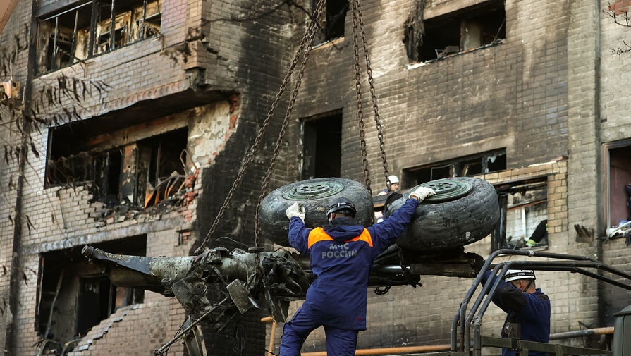 ТАСС: причиной крушения истребителя Су-34 в Ейске стало попадание двух птиц в двигатели