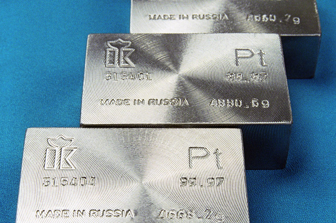 Россия и ЮАР договорились контролировать экспортные цены на платину