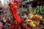 Во время празднования Китайского Нового года в Маниле, столице Филиппин