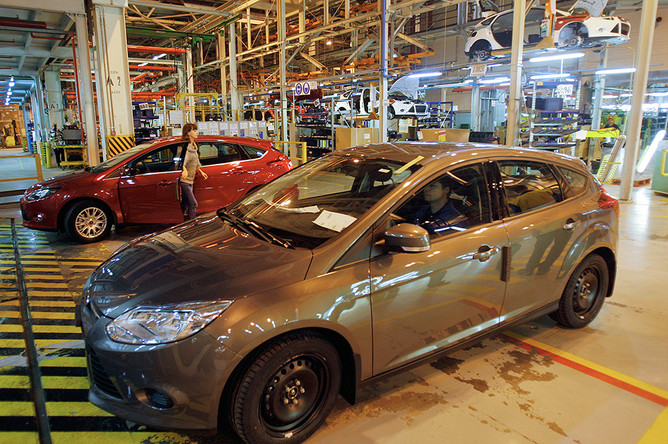 Автомобили, изготовленные на заводе Ford Sollers во Всеволожске