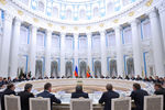 На встрече президента Владимира Путина с представителями крупного бизнеса в Кремле