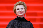 Актриса Марианна Шульц на красной дорожке перед церемонией открытия 47-го Московского Международного кинофестиваля, 17 апреля 2025 года
