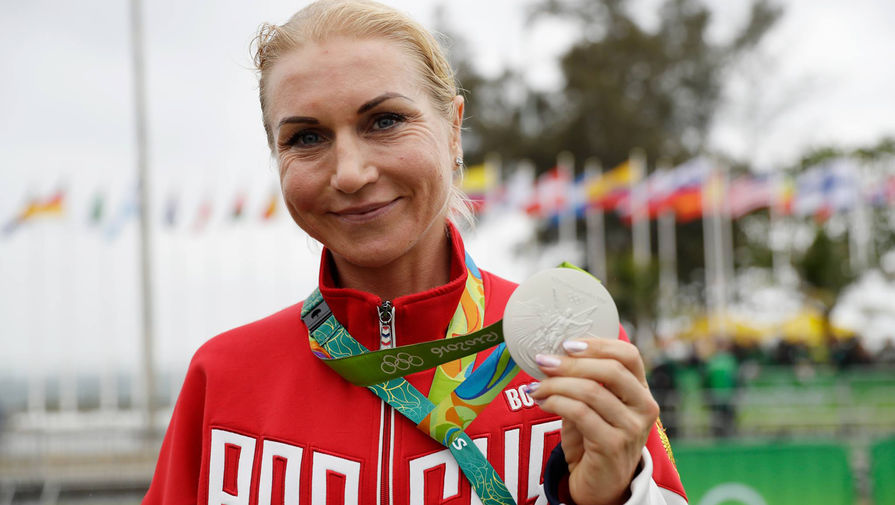 Российская велогонщица Ольга Забелинская