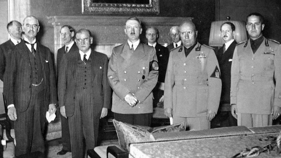 Мюнхенское соглашение, 1938 год