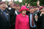 Маргарет Тэтчер и ветераны Фолклендов во время марша в Лондоне. 17 июня 2007-го года.