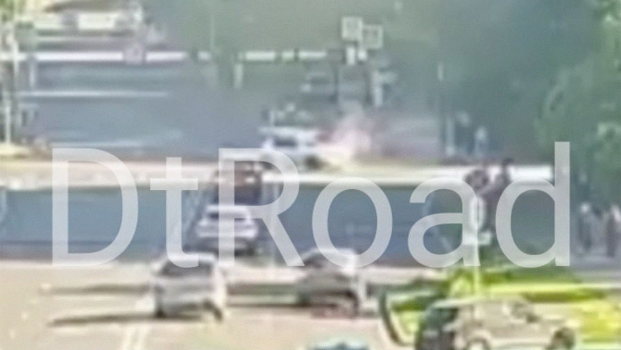 В Москве упавший дорожный знак убил женщину