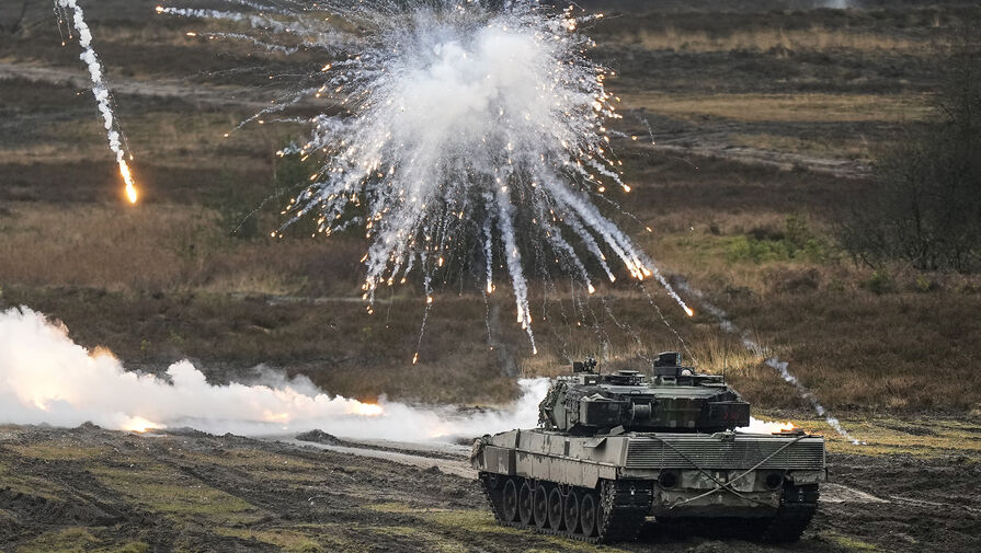 ВС России уничтожили восемь танков Leopard