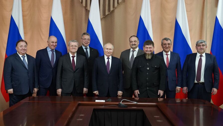 Кадыров рассказал Путину об участии чеченских подразделений в СВО
