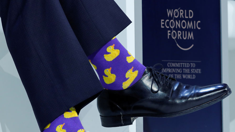 Премьер-министр Канады Джастин Трюдо на Всемирном экономическом форуме в Давосе, 25 января 2018